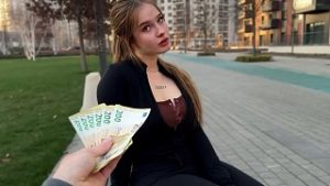 Poor Student Girl, She Believed That it
